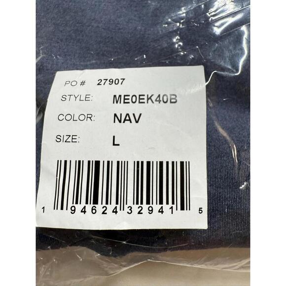 NWT* Peter Millar Quarter Zip Men’s Large Blue Perth Melange Performance Golf - Picture 2 of 4